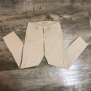 Khaki pixie pants
